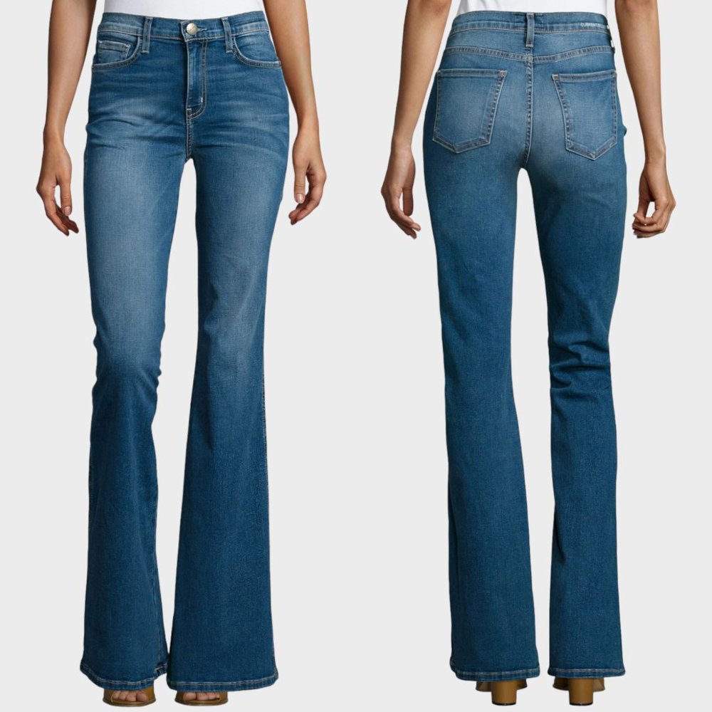 Current/Elliott The Girl Crush Flared Jeans in Dustbowl Women's Size 27